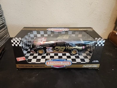 Davey Allison Havoline Thunderbird 1/18 Ertl American Muscle 1990 - Image 1 of 4