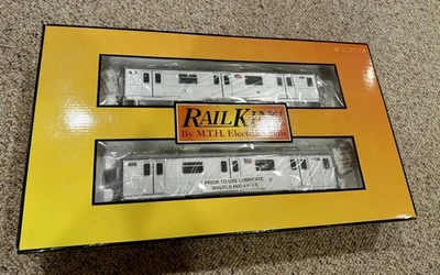 MTH 30-2797-3 New York MTA Subway R142A #6 Train; 2 Car Add-on Set / NEW!! - Image 1 of 4