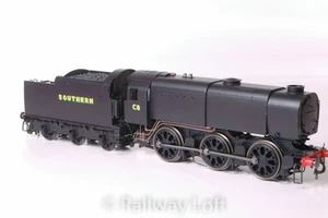 Class Q1 Bulleid Austerity 0-6-0 C8 in SR Black By Hornby R2343 - Picture 1 of 11