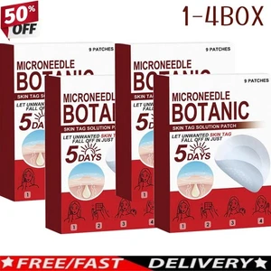 MICRONEEDLE BOTANIC Hautanhängsel & Aknepflaster 9 Stück Hautanhängsel Entferner Pflaster 1-4 BOX - Bild 1 von 22