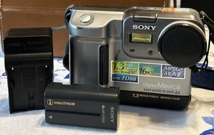 Sony MVC-FD88 1.3MP 16X Mavica MPEG Movie Digital Still Camera - Bild 1 von 11