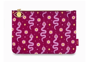 Nuovissima borsa trucco Halloween Ipsy HTF Magic Snakes malocchio - Foto 1 di 1