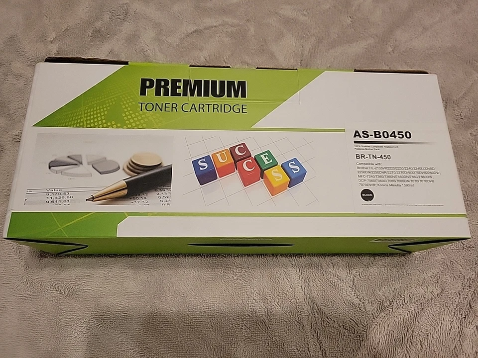 Premium Toner Cartridge As-b0450 Tn450 Br-tn-450