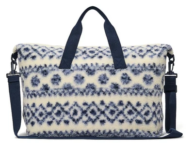 NEW Victoria's Secret Cozy Plush Blue WEEKENDER Tote Bag -Black Friday 2025 - Image 1 of 4