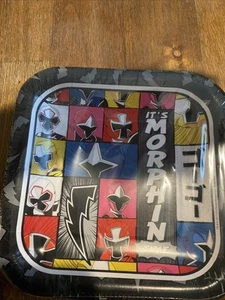 Power Rangers Ninja Steel Birthday Party Paper Plates 8ct 7 In Cake Plates - Picture 1 of 2