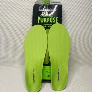 Superfeet Soporte Todo Propósito Talla D Plantillas Arco Alto M 7.5-9 W 8.5-10 Verde - Imagen 1 de 5