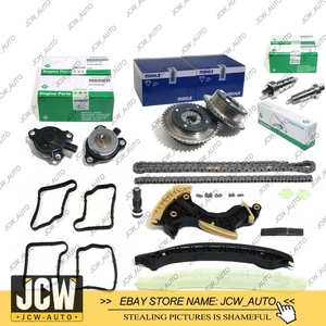 Timing Chain Kit&Camshaft Adjuster Kit For Mercedes SLK250 M271  C250 W212 1.8L - Picture 1 of 7