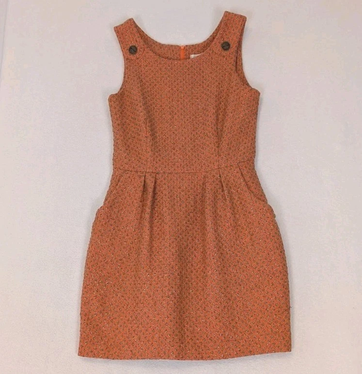 Jersey Room Seven Vintage Naranja Bordado Niña Grande 10/12 Años 60 70 Ambiente Foto 1 de 4