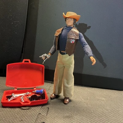 Vintage 1976 Ideal JJ Armes action figure COMPLETE briefcase bio kinetic hands - Image 1 of 4