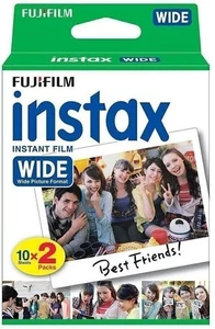 Fujifilm instax Wide Instant Film, 20 Exposures, White, Old Packaging - Picture 1 of 5
