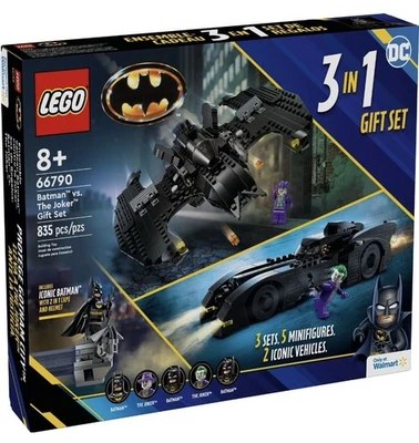 LEGO DC Batman vs. The Joker - Gift Set, 3 Builds in 1 Box - 66790 - New, Sealed - Image 1 of 3