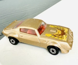 MATCHBOX SUPERFAST PONTIAC FIREBIRD 1979 GOLD MADE IN ENGLAND TRANS AM - Picture 1 of 6