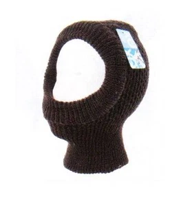 NUOVO NERO UN FORO MAGLIA SPESSA MODA PASSAMONTAGNA inverno viso sci maschera copertura A117 - Foto 1 di 1