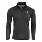 Herren UA Under Armour 1/2 Reißverschluss Tech Muskelpullover Langarm Neu mit Etikett