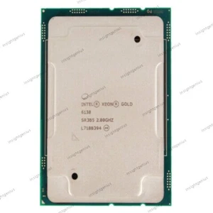 Intel Xeon Gold 6138 2.0GHz 20 Core 40 Thread LGA3647 SR3B5 CPU Processor - Afbeelding 1 van 1