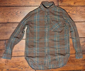 Camicia Ralph Lauren Denim & Supply RL Boyfriend leggera in flanella di cotone taglia S - Foto 1 di 17