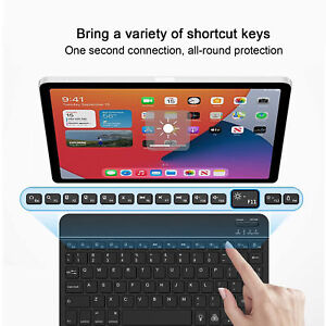 Bluetooth-kompatible Tastatur Ergonomische Schreibmaschine Hohe Empfindlichkeit