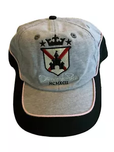 DisneyLand París Sombrero Ajustable Negro Gris Castillo MCMXCII NUEVO CON ETIQUETAS - Imagen 1 de 6