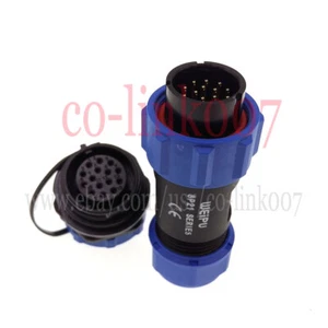 SP21 Impermeabile 15 Pin IP68 Connettore Aviazione, LED Luce di Stadio Spina Presa Kit - Foto 1 di 8