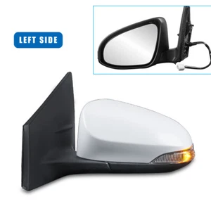 Left Driver Side Mirror Power Heated w/ Turn Signal For 2014-2019 Toyota Corolla - Picture 1 of 10