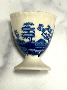 COPA DE HUEVO TORRE AZUL COPELAND SPODE de colección Inglaterra - Imagen 1 de 7