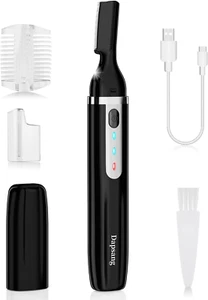 Eyebrow Trimmer, Electric Eyebrow Razor for Women Men, Rechargeable Painless LED - Picture 1 of 8