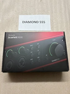 Focusrite Scarlett 16i16 4th Gen Audio Interface, 2 Combo Inputs | 1508 - Picture 1 of 2