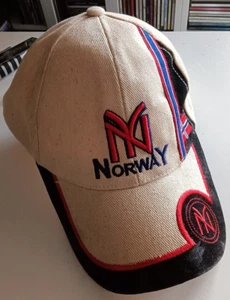 NORWAY Strapback Hat NBA BLU M CAPPELLO BASEBALL VINTAGE 80 NORVEGIA - Picture 1 of 3