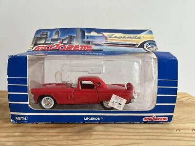 Vintage Majorette Legends Diecast 1956 Ford Thunderbird 1:32 Scale In Box - Image 1 of 4