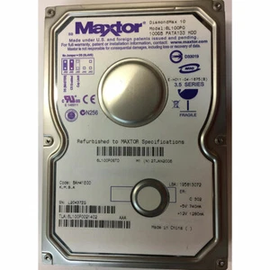 6L100P0021402 - Maxtor 100GB 7200 RPM IDE 3.5" HDD - Picture 1 of 1