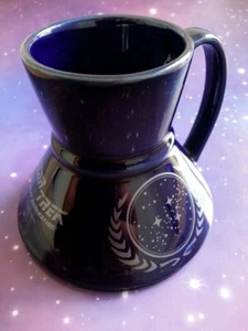 Star Trek TNG Tumblenot Tumble Not Mug Federation of Planets Silver Logo Crest - Picture 1 of 7