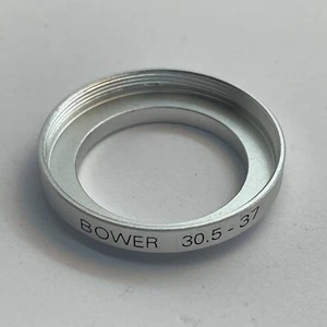 Anillo adaptador filtro escalonado/accesorio de metal BOWER 37 mm a 30,5 mm lentes 30,5-37 - Imagen 1 de 2