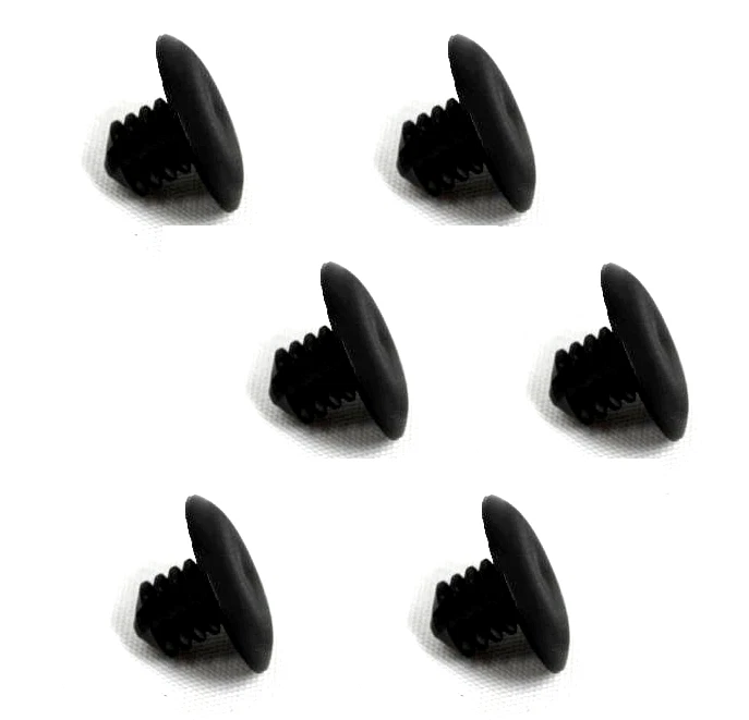 08-23 Cargador Chrysler 300 200 Tapa Maletero Ventana Moldura Push Pin Juego de 6 Foto 1 de 1