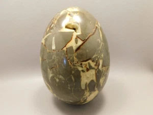 Septarian Nodule Egg Shaped Large 5.6 inch Polished Rock Utah Stone #O10 - Bild 1 von 10