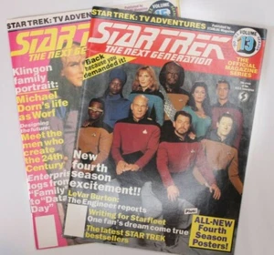  Star Trek The Next Generation Magazine Vol 15 and Vol 13 Lot of 2  - Picture 1 of 1