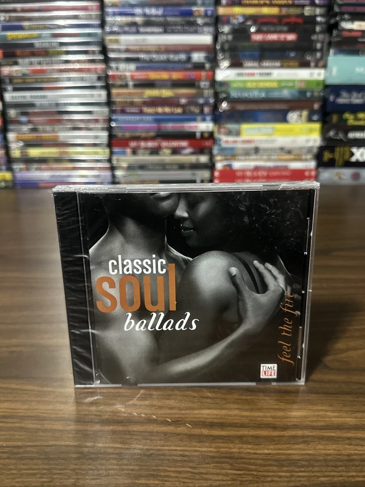 Time Life Music Presents Classic Soul Ballads Feel The Fire 15 Tracks 1 CD