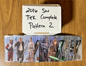 2016 Topps Star Wars High Tek komplettes Set 112 Stück Muster 2 Form 1 & 2 NEUWERTIG! - Bild 1 von 2