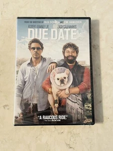 SEALED NEW DVD: DUE DATE Robert Downey Jr., Zach Galifianakis W/S Comedy Rated R - Picture 1 of 2