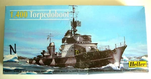 KIT HELLER ANCIEN TORPEDOBOOT   1/400ème  COMPLET  BON ÉTAT  REF 81011 - Imagen 1 de 11