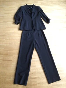 Damenblazer mit Hose, Dirk Bikkembergs, schwarz, Gr. 48 - Bild 1 von 11