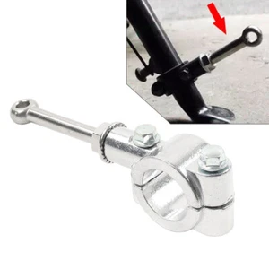 20-23mm Side Stand Foot Pedal Support Tool Kickstand Extension Kit Silver - Picture 1 of 11