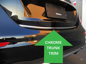 Chrome TRUNK TRIM Tailgate Molding Kit for KAmodels 2004-2023 - Picture 1 of 2