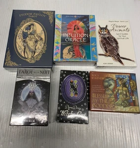 New Oracle And Tarot Decks Lot 6 Sets SEALED - Picture 1 of 10