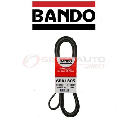 Bando Main Drive Serpentine Belt for 1992 Oldsmobile Cutlass Supreme 3.1L V6 pd Foto 1 de 4