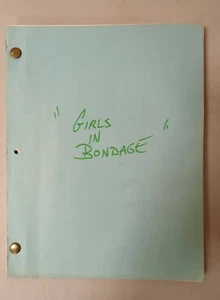 Vintage TV Movie Script "Cage Without a Key" by Joanna Lee - Susan Dey 1975 - Picture 1 of 4