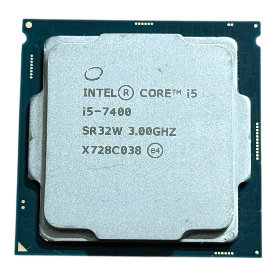 Procesador CPU de escritorio Intel Core i5-7400 3,0 GHz 8 GT/s LGA 1151 SR32W Foto 1 de 1