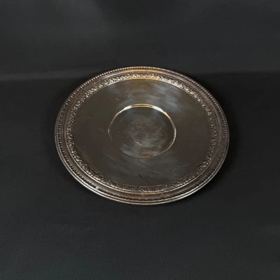 Vintage Reed & Barton 10.5” Dinner Plate #1201 Silver Plated - Image 1 of 4