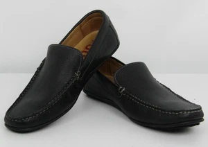 Herren Nordstrom 1901 Fahren Halbschuhe Slipper Schwarz Schuhe 10 1/2 M - Bild 1 von 12