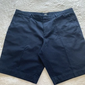 HUGO BOSS GOLF MENS SLICE SLIM-FIT SHORTS NAVY Colour SIZE UK40 RRP £99 - Picture 1 of 15