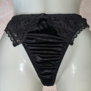 Bragas ligueras de encaje segunda piel encaje talla S Victorias Secret de colección encaje en V - Imagen 1 de 9